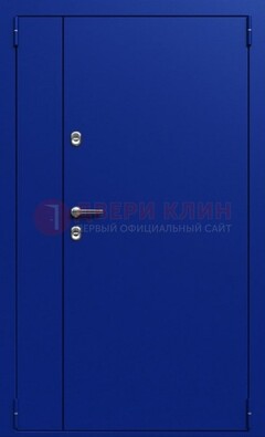 Синяя тамбурная дверь ДТМ-23 в Балашихе