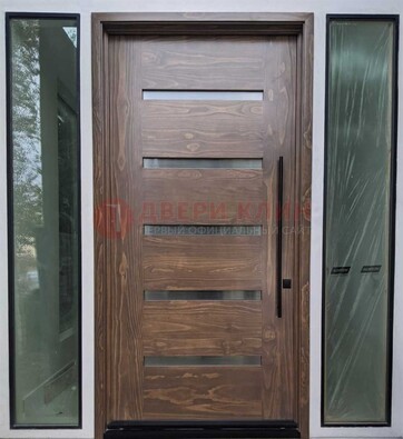 Железная дверь с виноритом и фрамугами ДВТ-189 в Балашихе